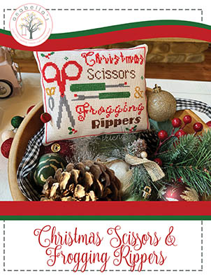 Christmas Scissors & Frogging Rippers- Anabellas-