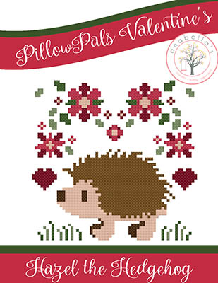 Hazel The Hedgehog-Pillow Pals Valentines-Anabellas-