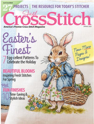 2024 Just Cross Stitch Spring Magazine-