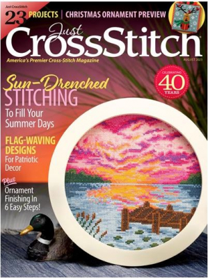 2023 Just Cross Stitch Magazine July/August-