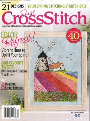 2023 Just Cross Stitch Magazine March/April-
