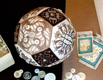 Quaker Button Ball-Amaryllis Artworks-