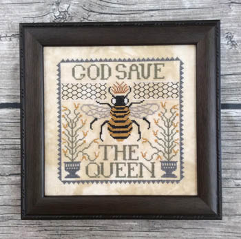 God Save The Queen-Annie Beez Folk Art-
