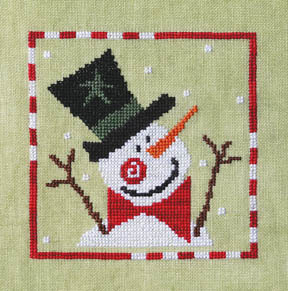 Sprightly Snowman-Artful Offerings-