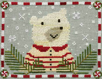 Peppermint Polar Bear-Artful Offerings-