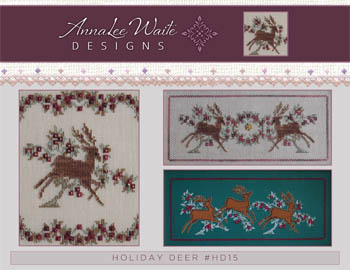 Holiday Deer-Annalee Waite Designs-