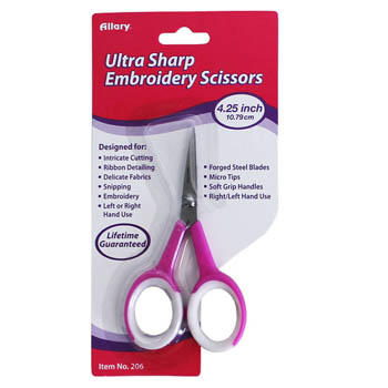 Embroidery Pink Scissors-