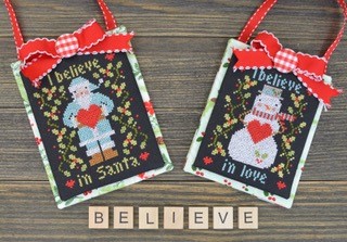 I Believe In Christmas-Annie Beez Folk Art-