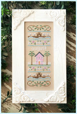 Sampler Of The Month-August-Country Cottage Needleworks-