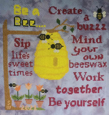 Bee Rules-Sister Lou Stitches-
