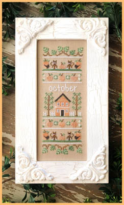 Sampler Of The Month-October-Country Cottage Needleworks-