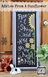 Advice From A Sunflower-Annie Beez Folk Art-
