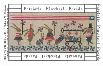 Patriotic Pinwheel Parade-Artful Offerings-