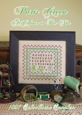 Paris Green-Colour To Die For-1897 Schoolhouse Samplers-