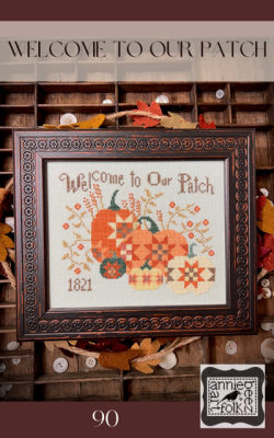 Welcome To Our Patch-Annie Beez Folk Art-