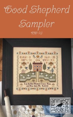 Good Shepherd Sampler-Annie Beez Folk Art-