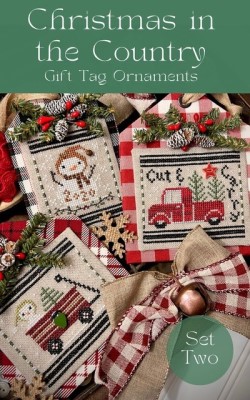 Christmas In The Country Set 2-Annie Beez Folk Art-