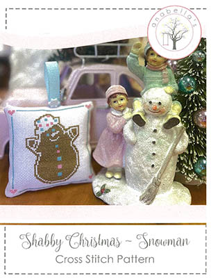 Shabby Christmas-Snowman-Anabellas-