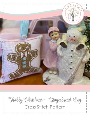 Shabby Christmas-Gingerbread Boy-Anabellas-