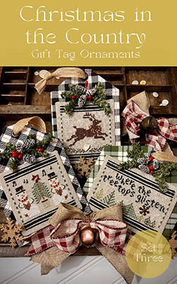 Christmas In The Country Set 3-Annie Beez Folk Art-