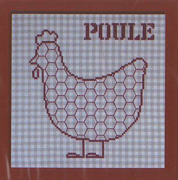Poule (Chicken)-Jardin Prive-