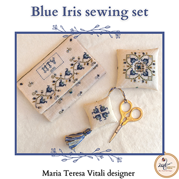 Blue Iris Sewing Set-MTV Designs-