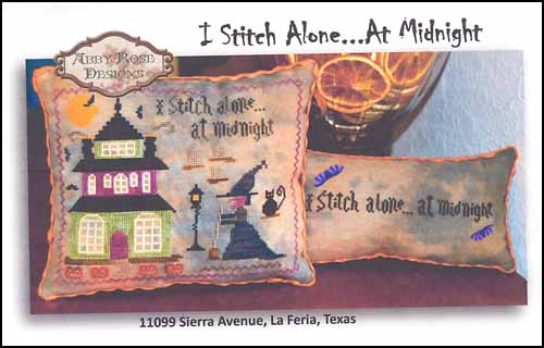 I Stitch Alone At MidnightAbby Rose Designs-